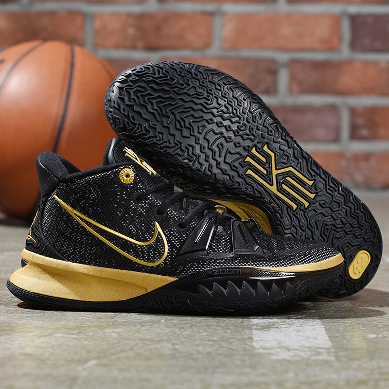 Nike Kyrie 7 Black Gold Shoes